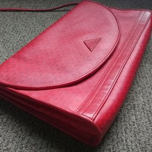 Liz Claiborne Red Slim Crossbody bag